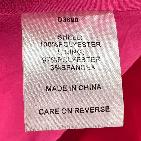 Alexia Admor Camila Midi Dress 14 Pink Cutout Fit Flare Chic Feminine Romantic - Picture 13 of 15